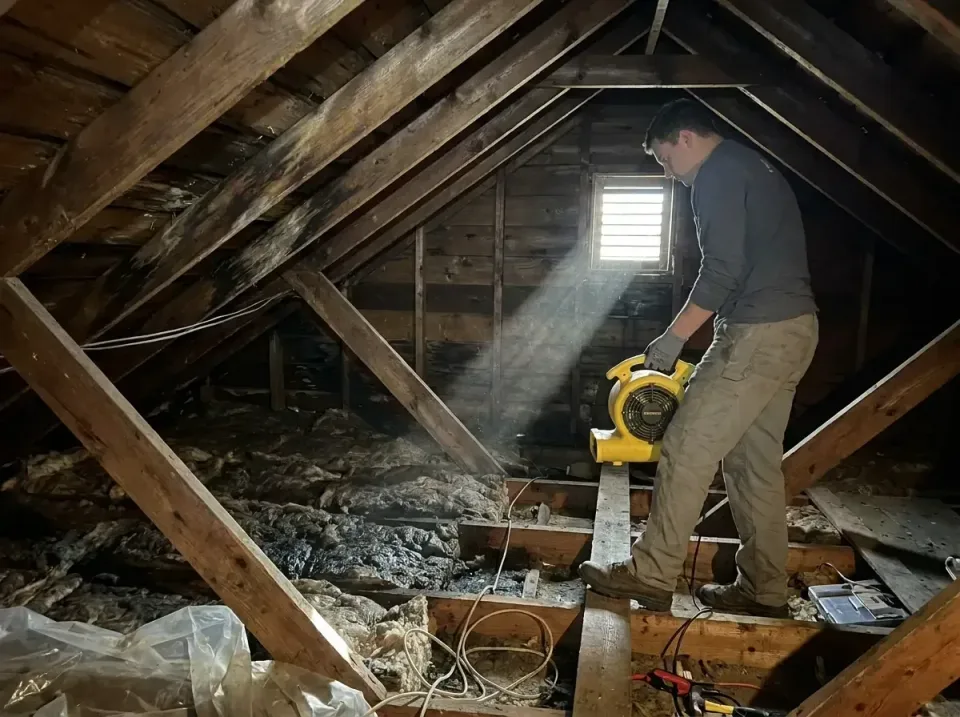 attic-water-damage-drying-proc-007 — frequently asked questions, Emergency Water Extraction & 24/7 Flood Response in San Jos…